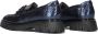 SOFTWAVES Loafers Dames 9.02.07 Maat: 36 Materiaal: Leer Kleur: Blauw - Thumbnail 3