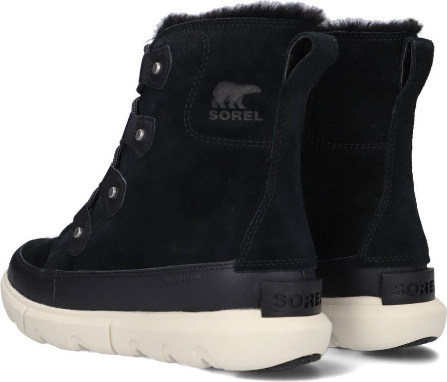 SOREL Zwarte Laarzen Explorer Ii Joan Faux Fur Wp