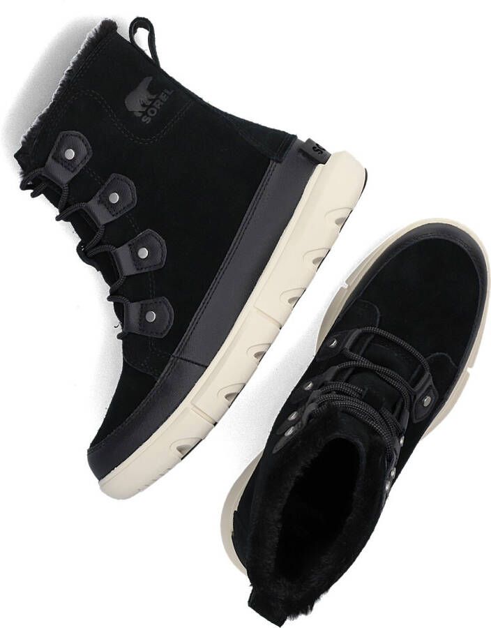 SOREL Zwarte Laarzen Explorer Ii Joan Faux Fur Wp
