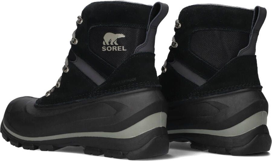 SOREL Zwarte Veterboots Buxton Lace Wp