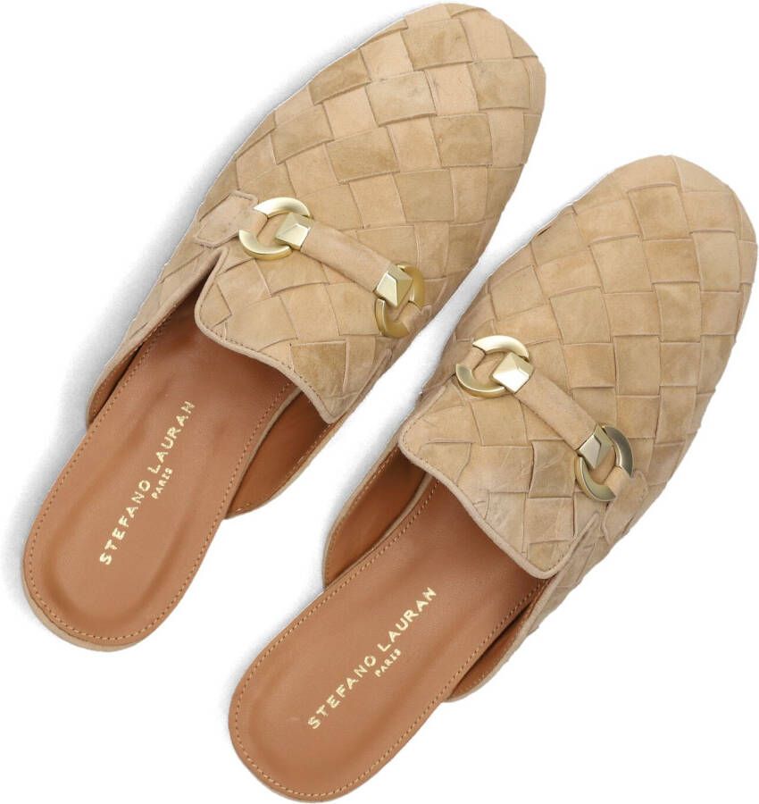 STEFANO LAURAN Beige Instappers D24083