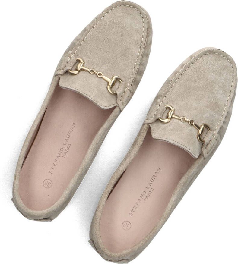 STEFANO LAURAN Beige Mocassins 11733