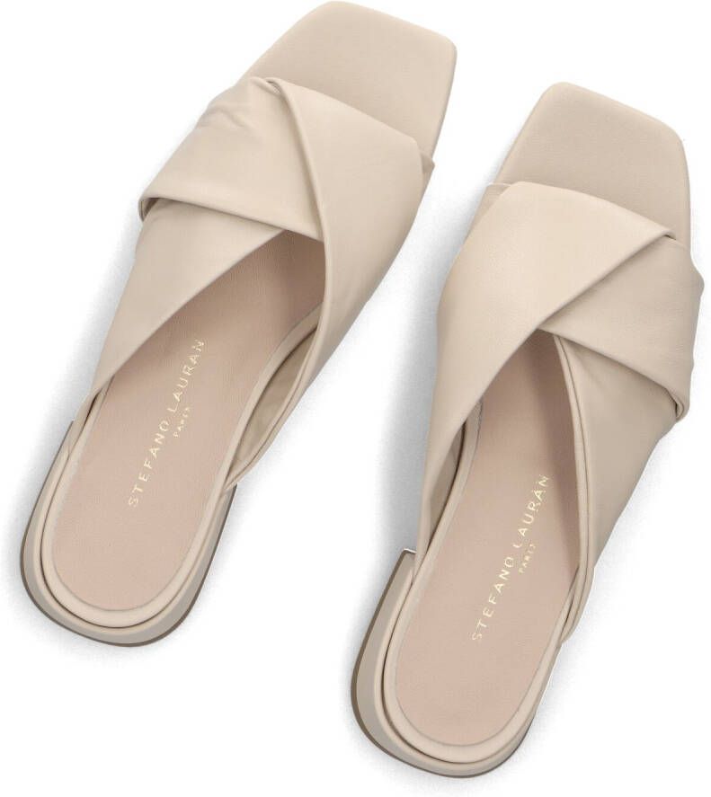 STEFANO LAURAN Beige Slippers Siena