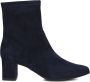 Stefano Lauran 25354 Enkellaarsjes Enkelboots met rits Dames Blauw - Thumbnail 4