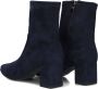 Stefano Lauran 25354 Enkellaarsjes Enkelboots met rits Dames Blauw - Thumbnail 5