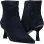 STEFANO LAURAN Enkellaarsjes Dames Botin Maat: 38 Materiaal: Suède Kleur: Blauw - Thumbnail 5