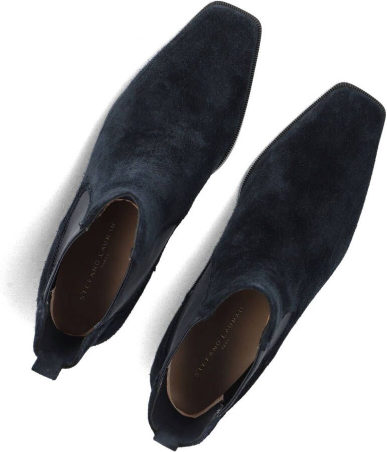 STEFANO LAURAN Blauwe Enkellaarsjes Pe2104