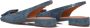 STEFANO LAURAN Slingbacks Dames 58577a Maat: 38 Materiaal: Suède Kleur: Blauw - Thumbnail 3