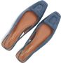STEFANO LAURAN Slingbacks Dames 58577a Maat: 38 Materiaal: Suède Kleur: Blauw - Thumbnail 5