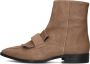 STEFANO LAURAN Enkellaarsjes Dames 22102 Maat: 38 Materiaal: Suède Kleur: Taupe - Thumbnail 4