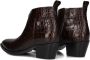 STEFANO LAURAN Enkellaarsjes Dames 702-10 Maat: 37 Materiaal: Leer Kleur: Bruin - Thumbnail 4
