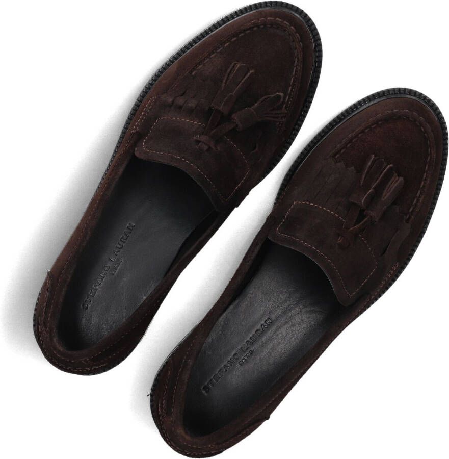 STEFANO LAURAN Bruine Loafers 11887