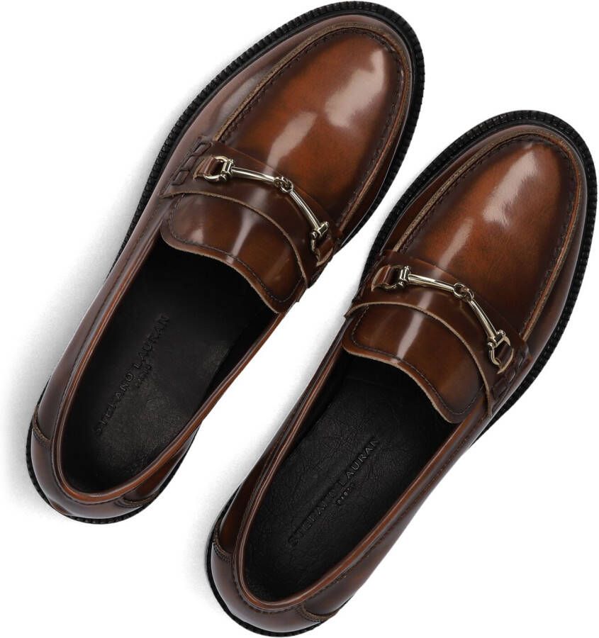 STEFANO LAURAN Bruine Loafers 12081