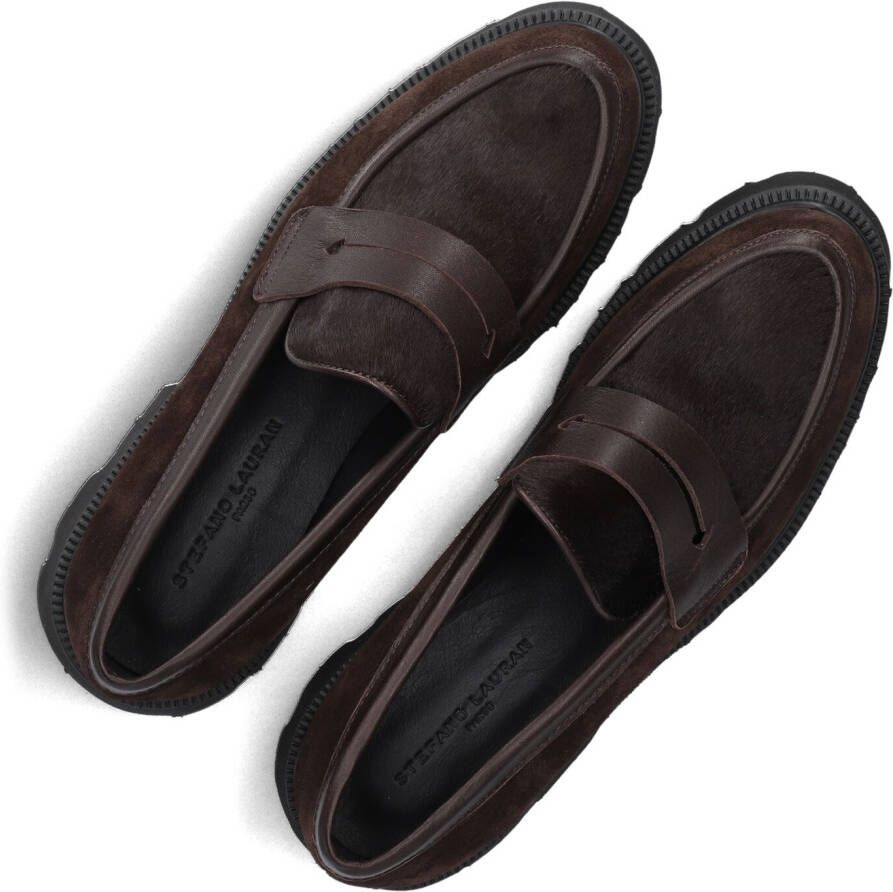 STEFANO LAURAN Bruine Loafers 12087