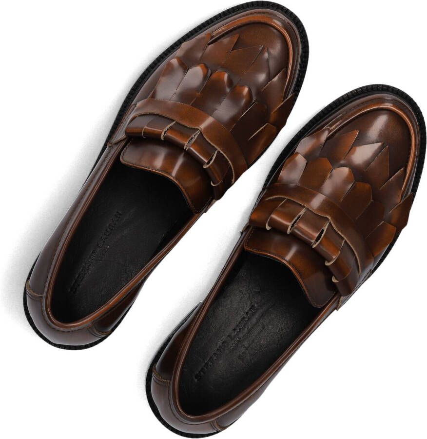 STEFANO LAURAN Bruine Loafers 12214