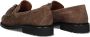 STEFANO LAURAN Loafers Dames Pe2013 Maat: 38 5 Materiaal: Suède Kleur: Taupe - Thumbnail 2