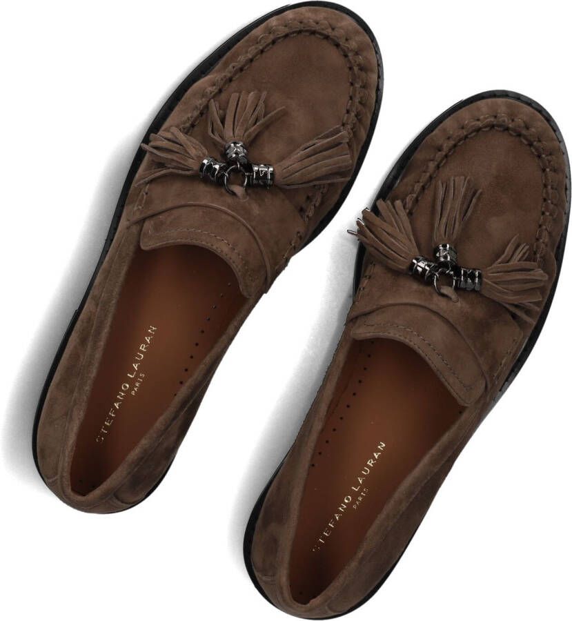 STEFANO LAURAN Bruine Loafers Pe2013