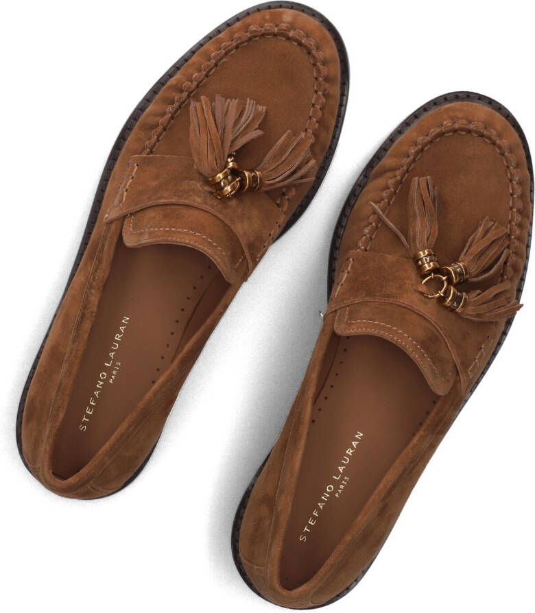 STEFANO LAURAN Bruine Loafers Pe2013