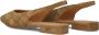 STEFANO LAURAN Slingbacks Dames 6155 Maat: 39 Materiaal: Suède Kleur: Camel - Thumbnail 3