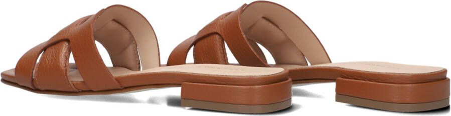 STEFANO LAURAN Bruine Slippers 24050