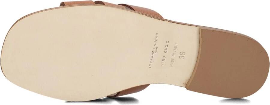 STEFANO LAURAN Bruine Slippers 24152