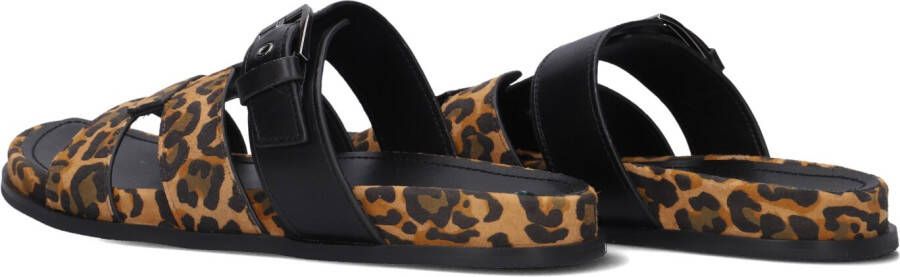STEFANO LAURAN Bruine Slippers 89863 1661