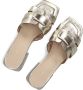 STEFANO LAURAN Dames 24050 Maat: 40 Materiaal: Leer Kleur: Goud - Thumbnail 5