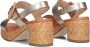 STEFANO LAURAN Dames 24199 Maat: 40 Materiaal: Raffia Kleur: Goud - Thumbnail 3