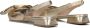 STEFANO LAURAN Slingbacks Dames Mirella Maat: 38 Materiaal: Leer Kleur: Goud - Thumbnail 3