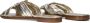 STEFANO LAURAN Slippers Dames 24003 Maat: 41 Materiaal: Leer Kleur: Goud - Thumbnail 3