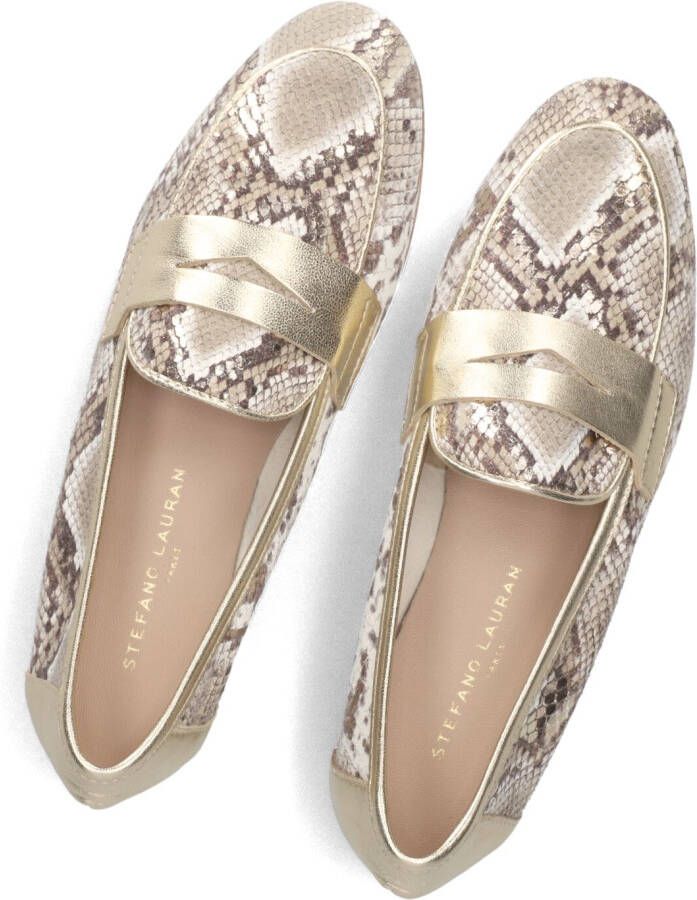 STEFANO LAURAN Gouden Loafers Iris