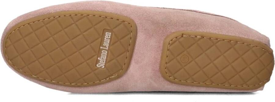 STEFANO LAURAN Roze Mocassins 11634
