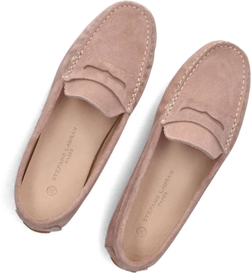 STEFANO LAURAN Roze Mocassins 11634