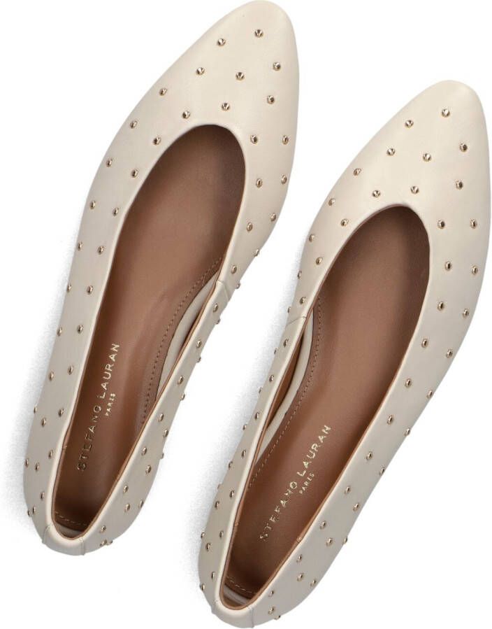 STEFANO LAURAN Witte Ballerina's X1417
