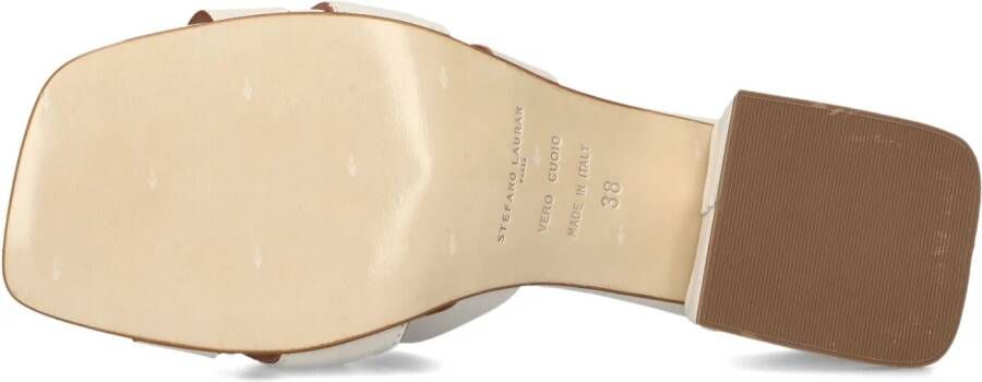 STEFANO LAURAN Witte Sandalen 24050