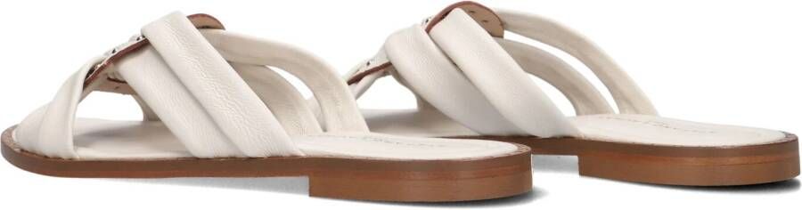 STEFANO LAURAN Witte Slippers 24003