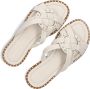 STEFANO LAURAN Slippers Dames 24003 Maat: 40 Materiaal: Leer Kleur: Wit - Thumbnail 5