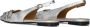 STEFANO LAURAN Slingbacks Dames 15600154 Maat: 40 Materiaal: Leer Kleur: Zilver - Thumbnail 3