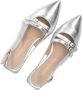 STEFANO LAURAN Slingbacks Dames Marianna Maat: 39 Materiaal: Leer Kleur: Zilver - Thumbnail 5