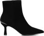 STEFANO LAURAN Enkellaarsjes Dames Botin Maat: 39 Materiaal: Suède Kleur: Zwart - Thumbnail 4