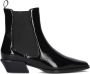 STEFANO LAURAN Enkellaarsjes Dames Pe2104 Maat: 43 Materiaal: Lakleer Kleur: Zwart - Thumbnail 3
