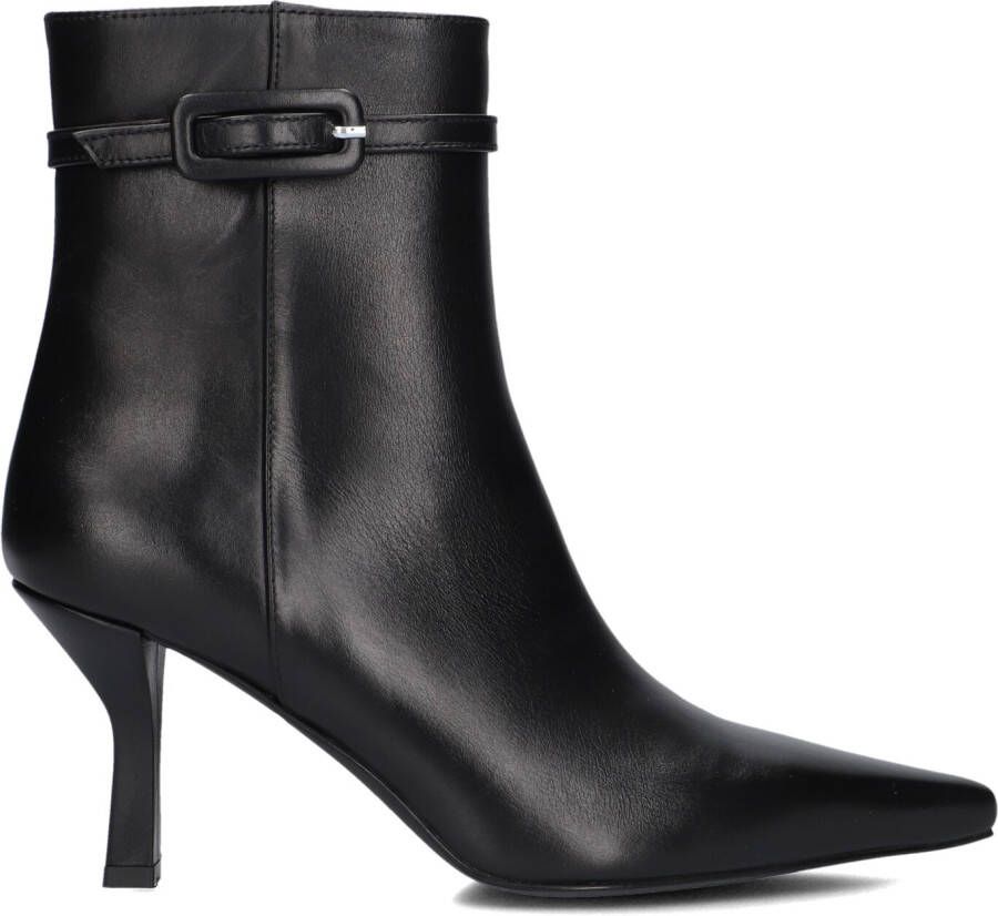 Stefano Lauran Penny2 Enkellaarsjes Enkelboots met rits Dames Zwart
