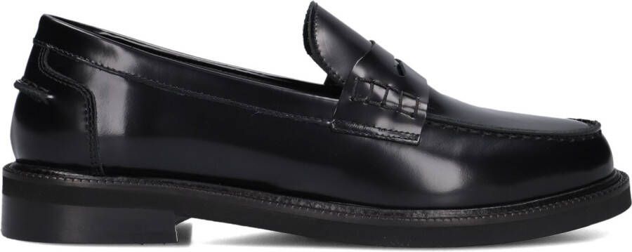 Stefano Lauran 12043-1 Loafers Dames Instappers Zwart
