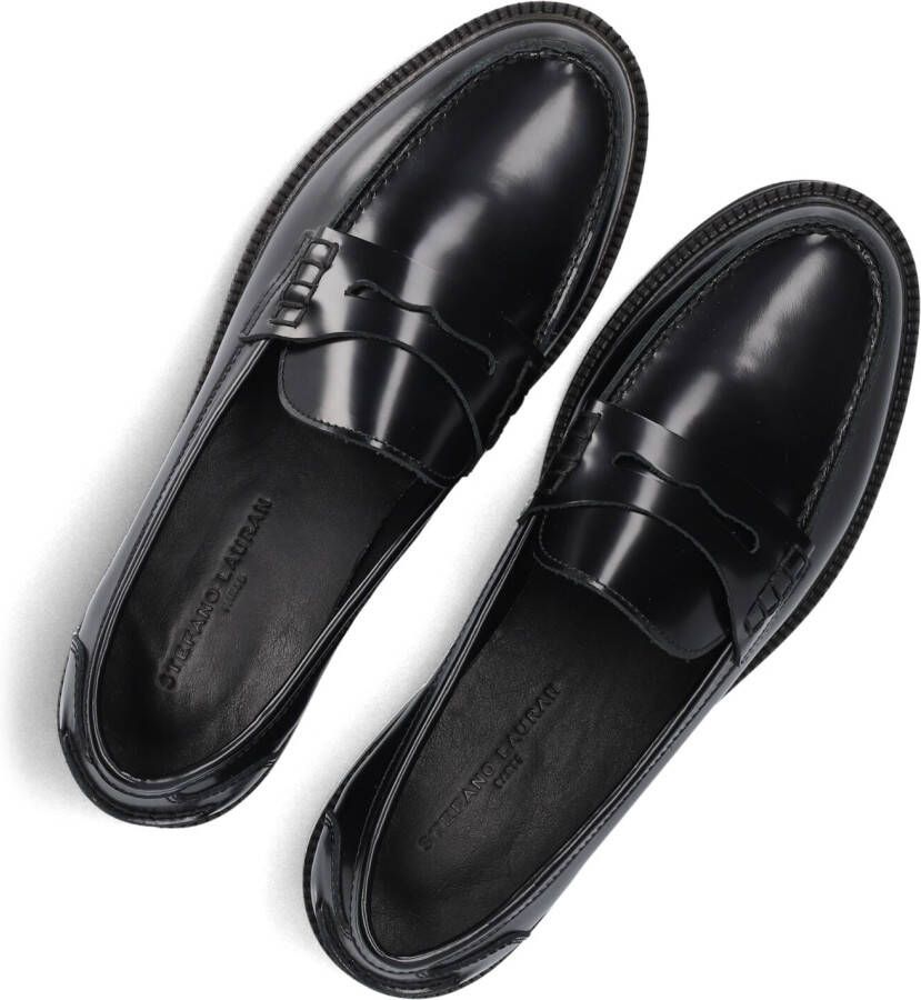 STEFANO LAURAN Zwarte Loafers 12043-1