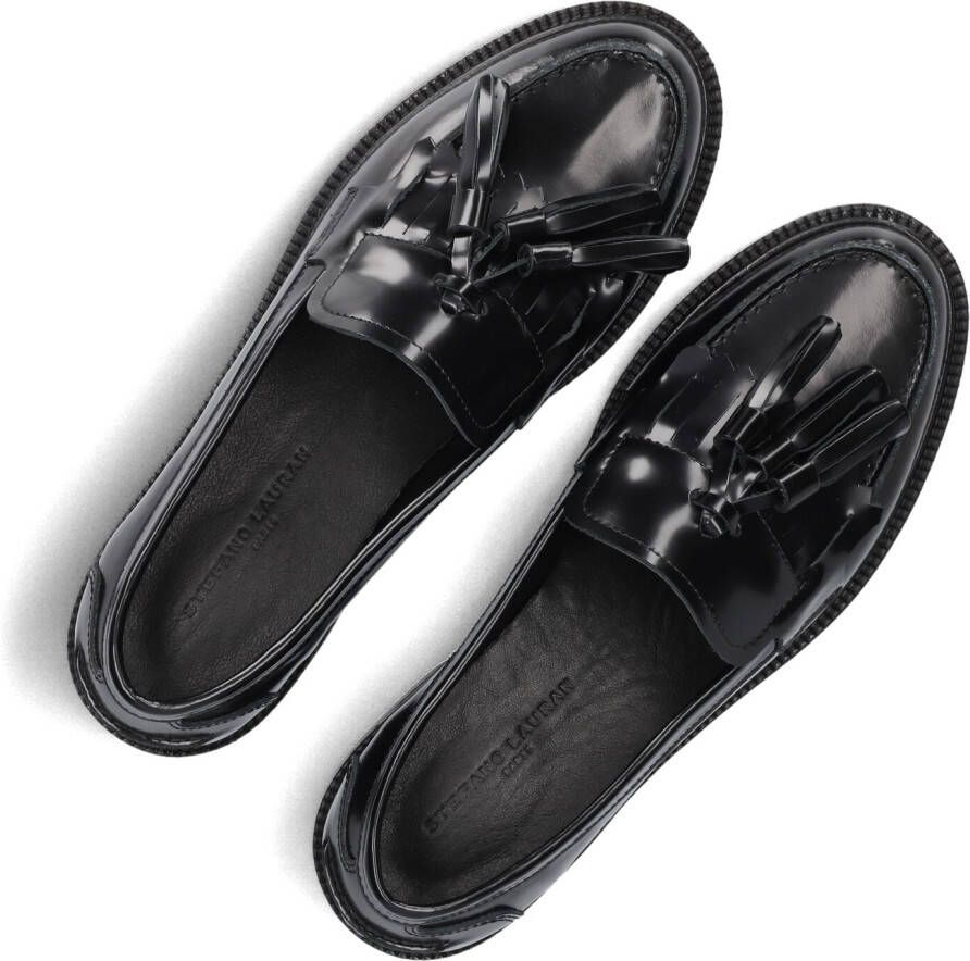 STEFANO LAURAN Zwarte Loafers 12044