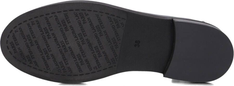 STEFANO LAURAN Zwarte Loafers 12081