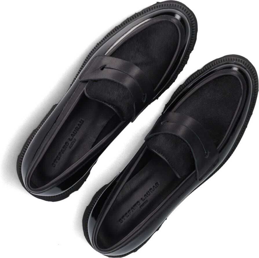 STEFANO LAURAN Zwarte Loafers 12087