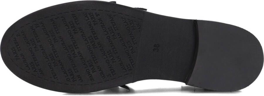 STEFANO LAURAN Zwarte Loafers 12091
