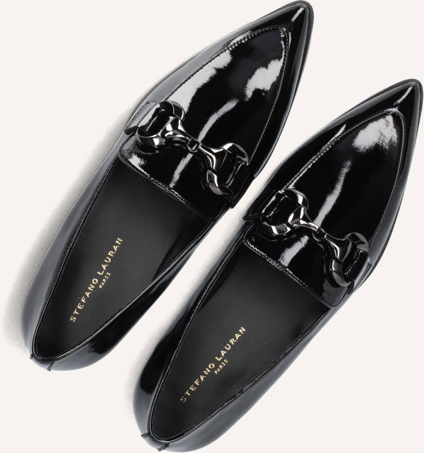 STEFANO LAURAN Zwarte Loafers Bj5615-06