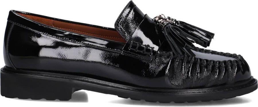 STEFANO LAURAN Loafers Dames Pe2013 Maat: 39 Materiaal: Lakleer Kleur: Zwart